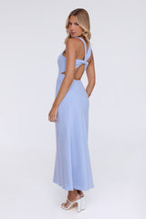 Sunshine Stroll Maxi Dress Blue