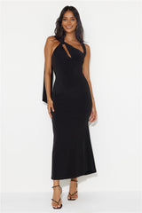 Chic Taste Maxi Dress Black