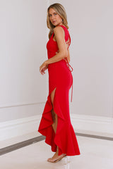 Party City Maxi Dress Red
