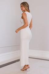 Stylish Starlet Maxi Dress Beige