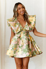 It's Giving Class Mini Dress Multi