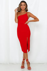 Taking It Back Dress Red