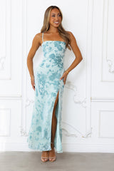 Turquoise Breeze Maxi Dress Sage