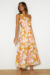 Vacation Mood Maxi Dress Orange
