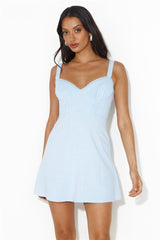 Delicate One Mini Dress Blue
