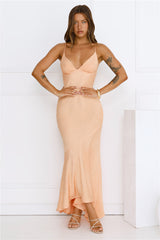 Driftwood Days Maxi Dress Peach