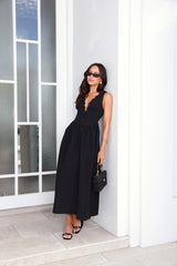 Chasing Daylight Maxi Dress Black