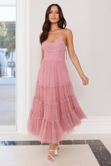 Never Declined Maxi Dress Pink