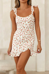 Springtime In Paris Mini Dress Red